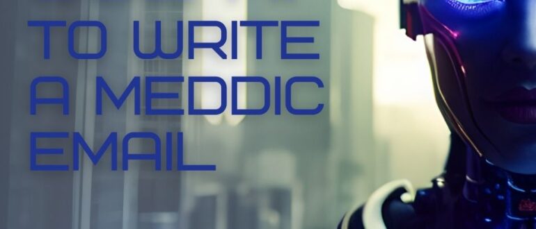 use ai to write a meddic email